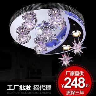 照亮家居之美 深圳市宝安区石岩艾迪莎灯饰厂推出月亮水晶灯系列